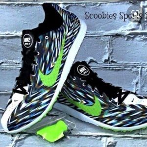 Nike and saucony track spikes